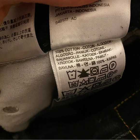 Levis 517 Bootcut Flare Jeans Waist 30 Womens 10 Handmade Upcycled Black Levi’s - Picture 9 of 14